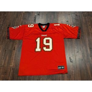 Vintage Puma Tampa‎ Bay Keyshawn Johnson #19 Jersey Mens Large NFL Football